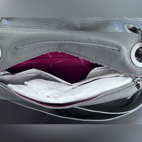 Hammitt VIP Montana Medium | Stingray Blue and Steel Grey - Picture 4 of 5